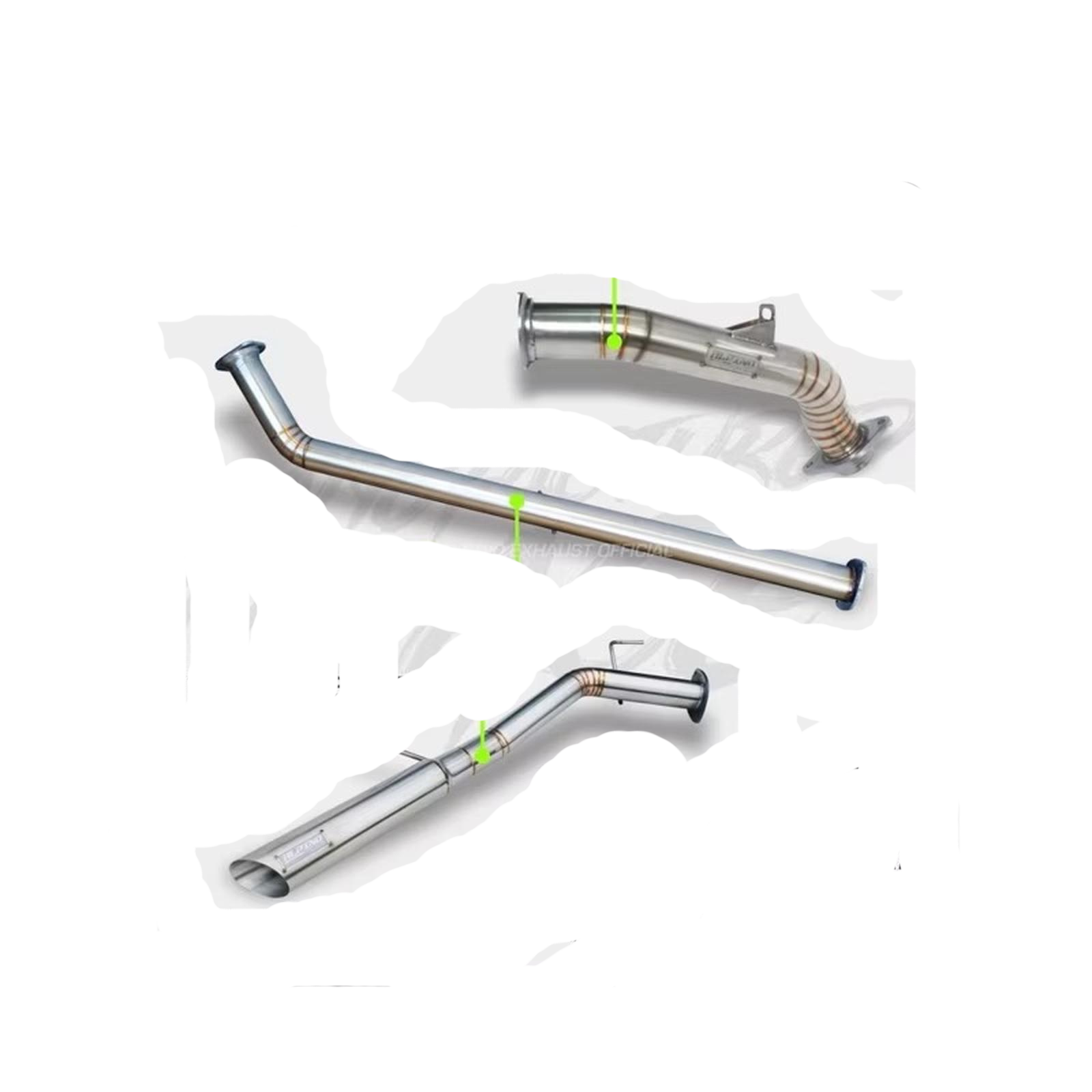 Alpino Full System Side Exit Exhaust Fortuner VRZ 2GD 1GD - Polos