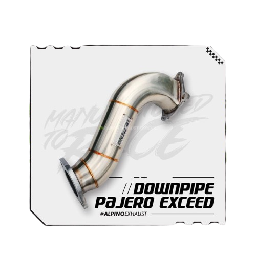 Downpipe Alpino Pajero Exceed